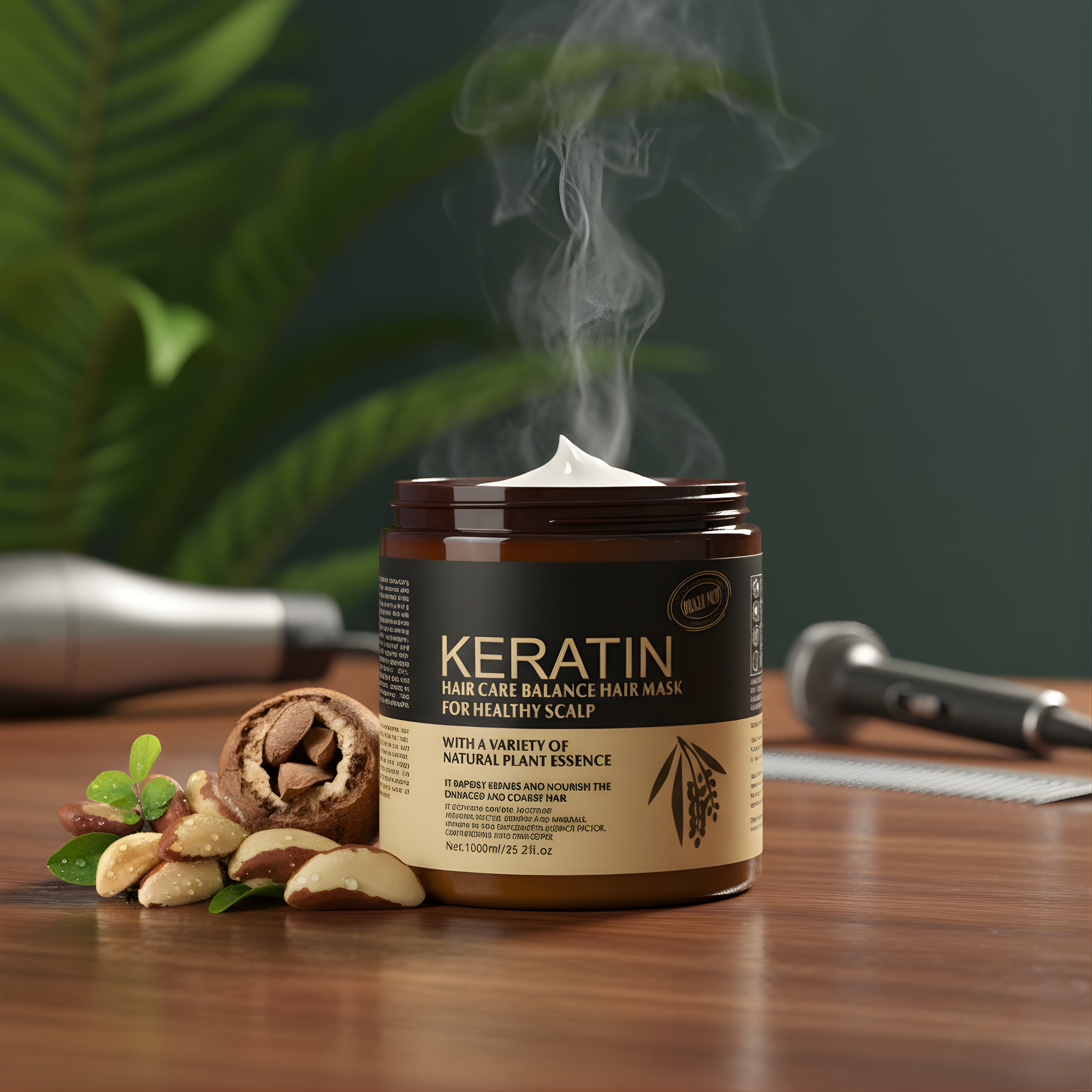 Brazil Nut Keratin Hair Mask & Treatment 1000 ml