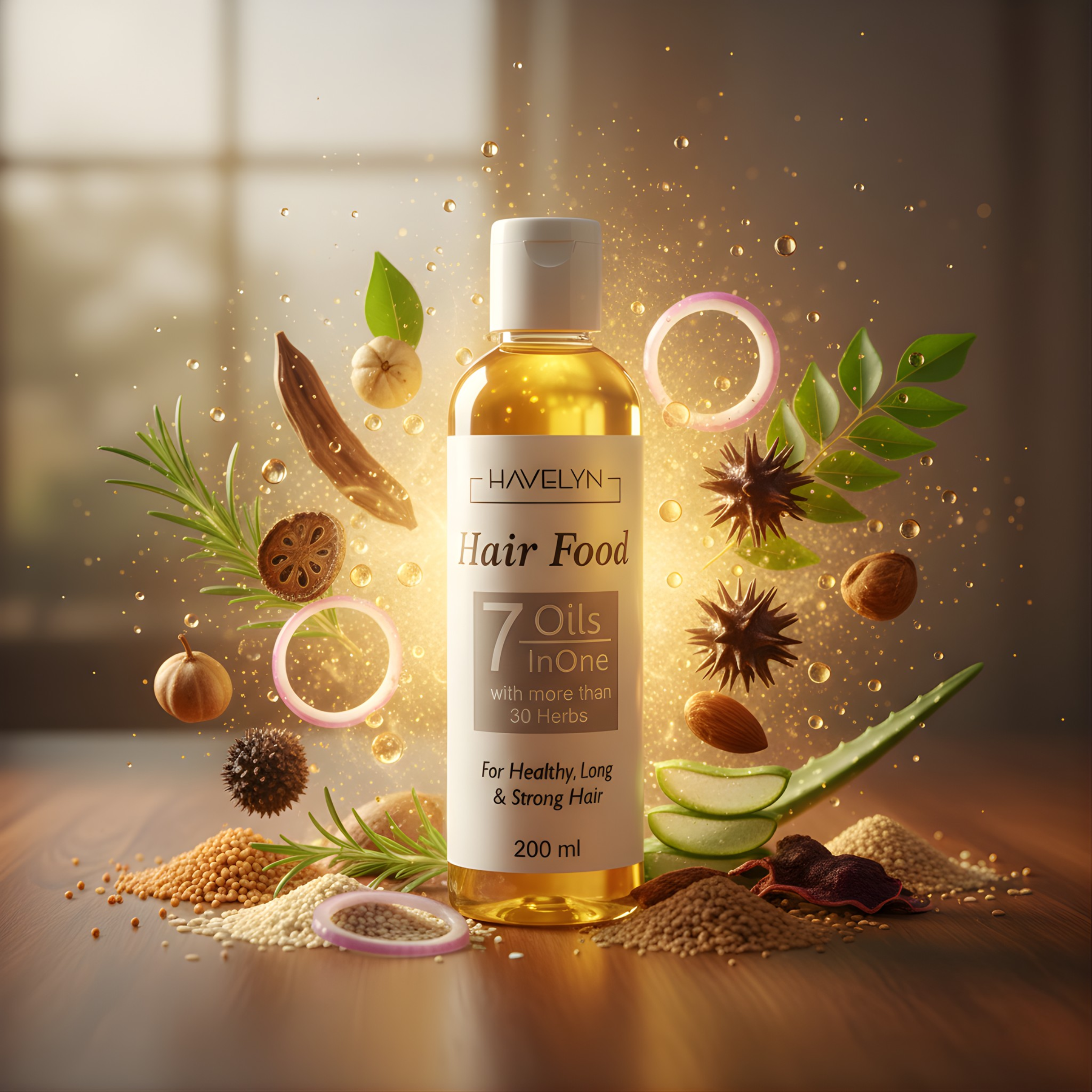 Havelyn Hair Food for Nature’s Secret to Strong, Shiny & Healthy Hair