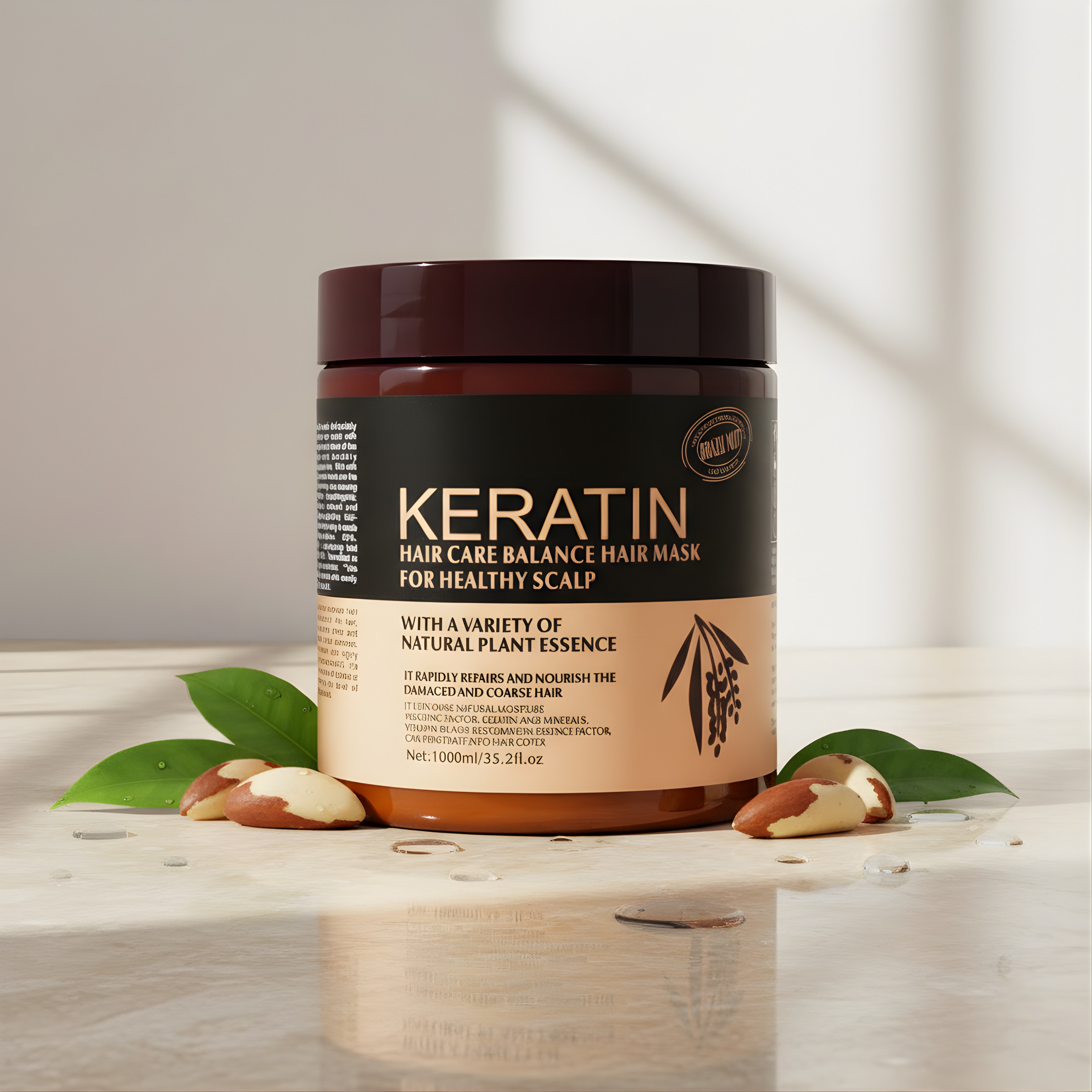 Brazil Nut Keratin Hair Mask & Treatment 1000 ml