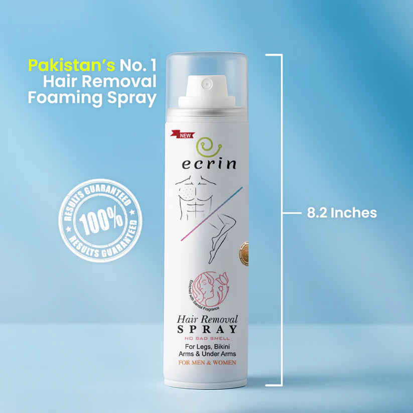 Ecrin Hair Removal Spray Instant Smooth Skin Formula