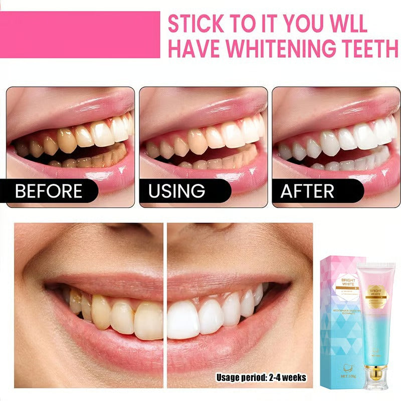 Niacinamide Whitening Toothpaste 2-Pack Natural Teeth Whitening & Gum Care