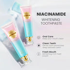 Niacinamide Whitening Toothpaste 2-Pack Natural Teeth Whitening & Gum Care