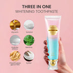 Niacinamide Whitening Toothpaste 2-Pack Natural Teeth Whitening & Gum Care
