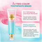 Niacinamide Whitening Toothpaste 2-Pack Natural Teeth Whitening & Gum Care